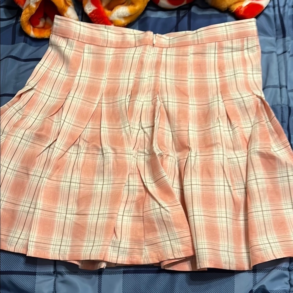 Plaid Pink Costume Skirt​ - Picture 4 of 4